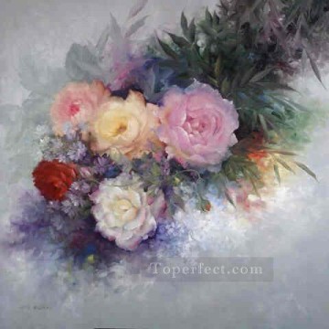 古典的な花 Painting - fl022E 花